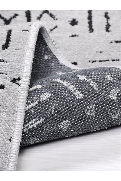 Veja 8015s Gri Tozsuz Kaydırmaz Iskandinav Natural Sönil Salon Mutfak Antre Kilim Yolluk