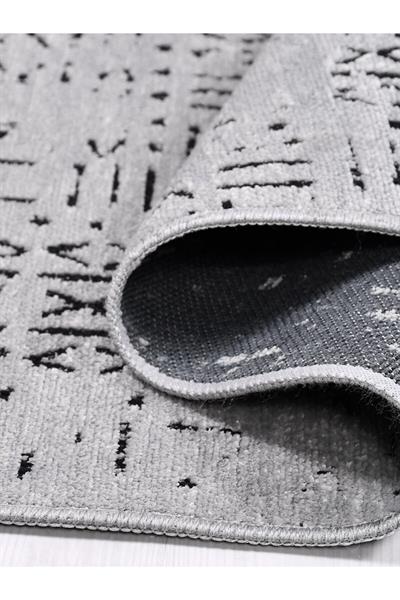 Veja 8015s Gri Tozsuz Kaydırmaz Iskandinav Natural Sönil Salon Mutfak Antre Kilim Yolluk