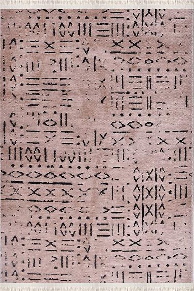 Veja Koleksiyonu 8011s Bej Tozsuz Kaydırmaz Iskandinav Natural Sönil Salon Mutfak Antre Kilim Yolluk