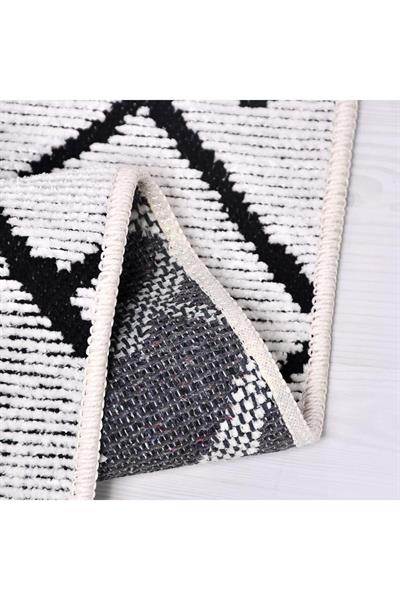Yuvarlak Modern Şönil Kilim Jakarlı Dokuma Özel Ölçü Yuvarlak Kilim Halı Yolluk