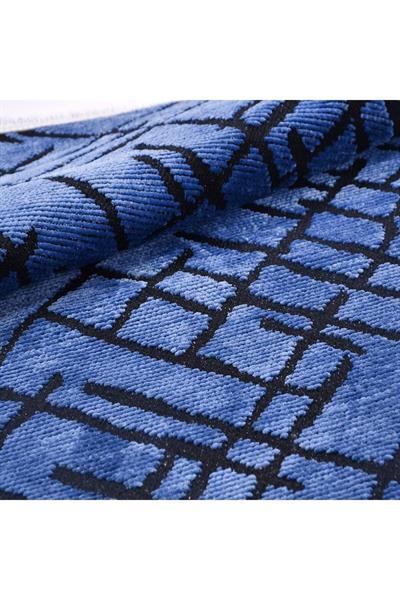Yuvarlak Modern Şönil Kilim Jakarlı Dokuma Özel Ölçü Yuvarlak Kilim Halı Yolluk