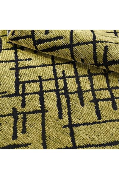 Yuvarlak Modern Şönil Kilim Jakarlı Dokuma Özel Ölçü Yuvarlak Kilim Halı Yolluk