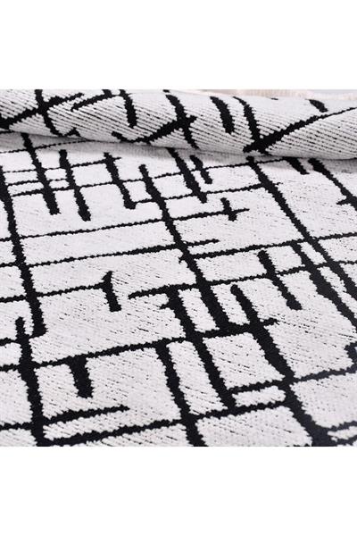 Yuvarlak Modern Şönil Kilim Jakarlı Dokuma Özel Ölçü Yuvarlak Kilim Halı Yolluk