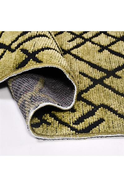 Yuvarlak Modern Şönil Kilim Jakarlı Dokuma Özel Ölçü Yuvarlak Kilim Halı Yolluk