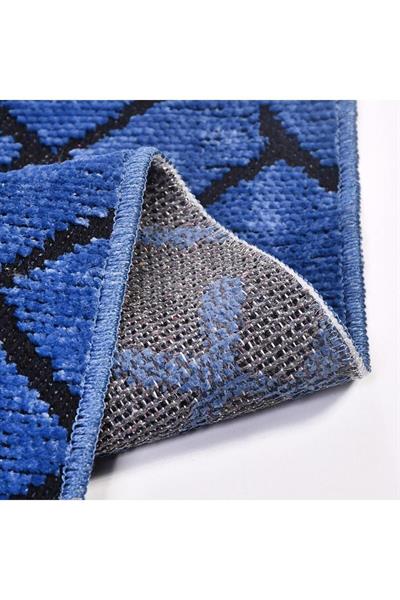 Yuvarlak Modern Şönil Kilim Jakarlı Dokuma Özel Ölçü Yuvarlak Kilim Halı Yolluk