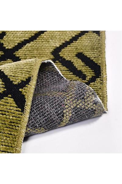 Yuvarlak Modern Şönil Kilim Jakarlı Dokuma Özel Ölçü Yuvarlak Kilim Halı Yolluk