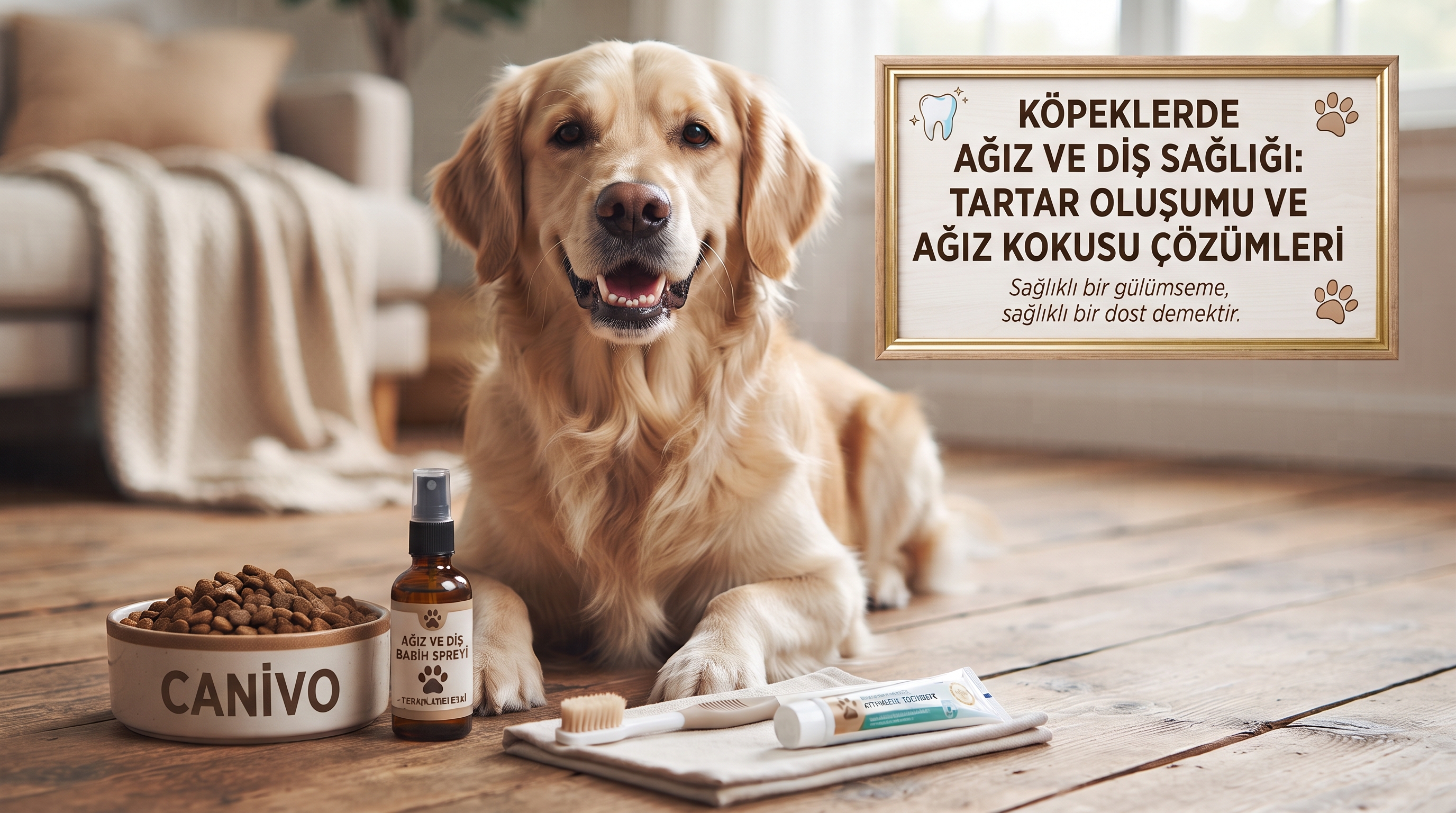 köpeklerde ağız ve diş sağlığı tartar önleme rehberi