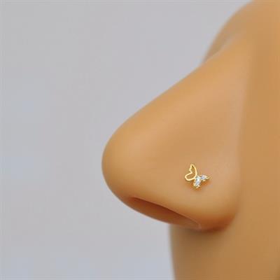 925 Ayar Gold Kelebek Figürlü Hızma
