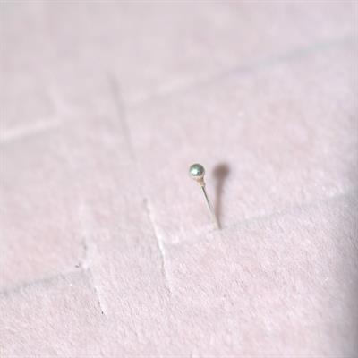 925 Ayar Gümüş Top Hızma Mini Top Burun Piercing