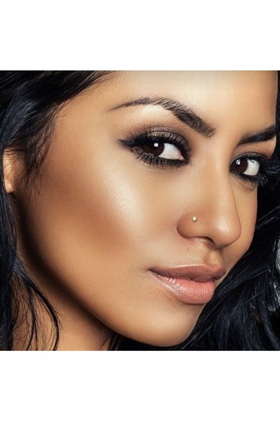 925 Ayar Tektaş Hızma Burun Piercing 2 Mm