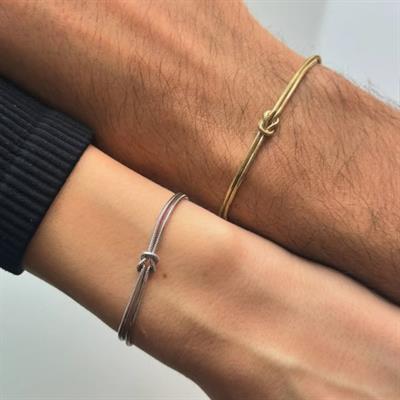 Çelik Bileklik İkili Set Sevgili Dostluk Bilekliği Hediye Bileklik Çelik(1 Gold, 1 Gümüş)