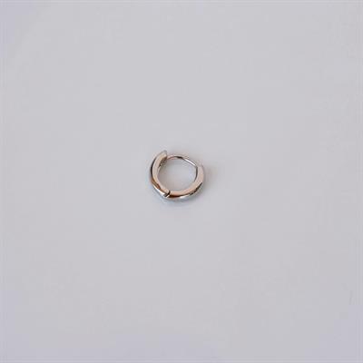 Çelik Düz Halka Tragus Helix Kıkırdak Lobe Piercing Silver Renk