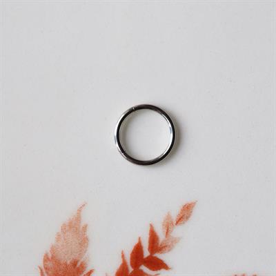Cerrahi Çelik Erkek Piercing Küpe 12 mm Halka Model
