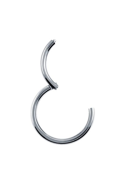Cerrahi Çelik Erkek Piercing Küpe 12 mm Halka Model TEK ADET