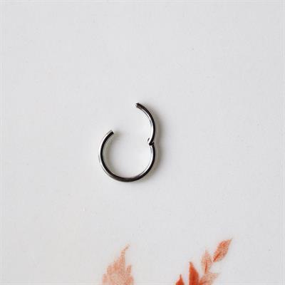 Cerrahi Çelik Erkek Piercing Küpe 12 mm Halka Model
