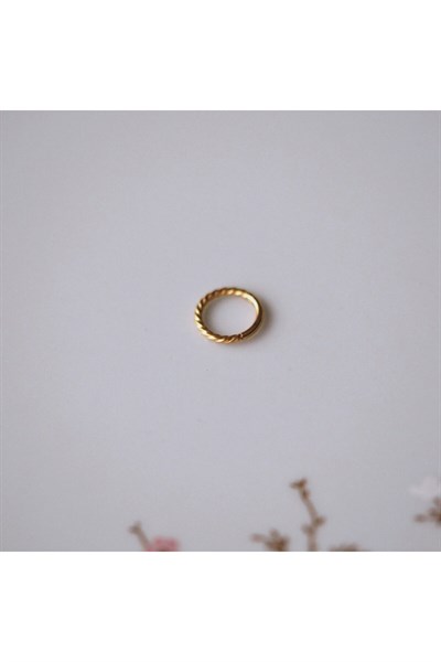 Cerrahi Çelik Gold Burgu Tragus Helix Piercing Kıkırdak