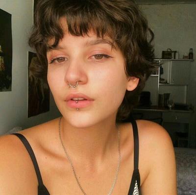 Cerrahi Çelik İki Ucu Toplu Dil Dudak Piercingi 8 mm Gümüş Renk