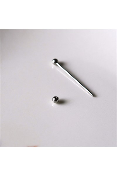 Cerrahi Çelik Industrial Piercing Köprü Piercing Silver Renk