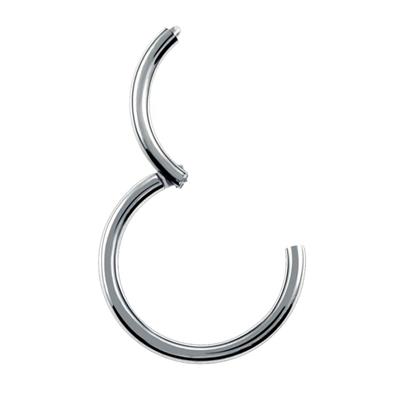Düz Silver Renk Halka Cerrahi Çelik Piercing Takımı 3lü Set