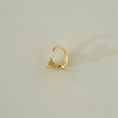 Gold Renk Kuzey Yıldızı Earcuff Kutup Yıldızı Sıkıştırma Kıkırdak Küpesi
