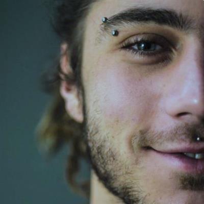 Heppii Gümüş Renkli Cerrahi Çelik Kaş Piercingi 6 mm