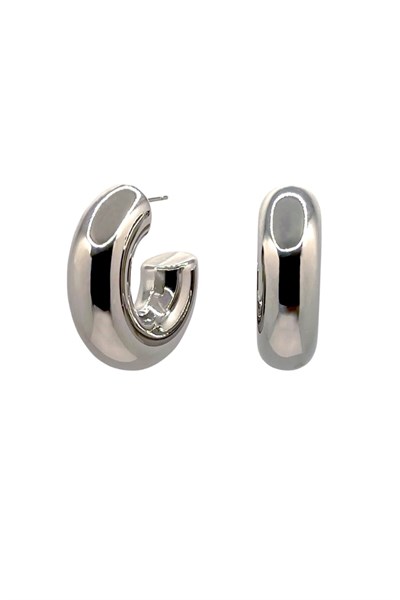 Silver Boru Model Küpe