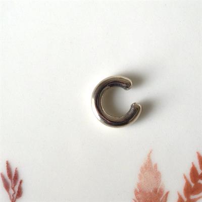 Silver Renk Delik Gerektirmeyen Düz Earcuff Kıkırdak Küpesi