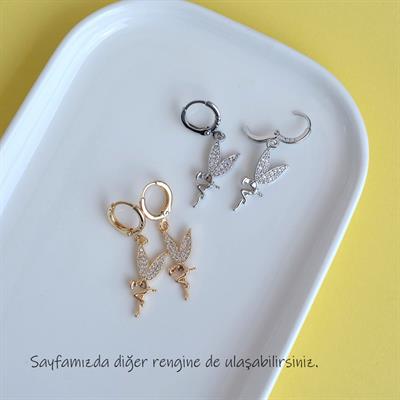 Su Perisi Charmlı Küpe Perili Küpe