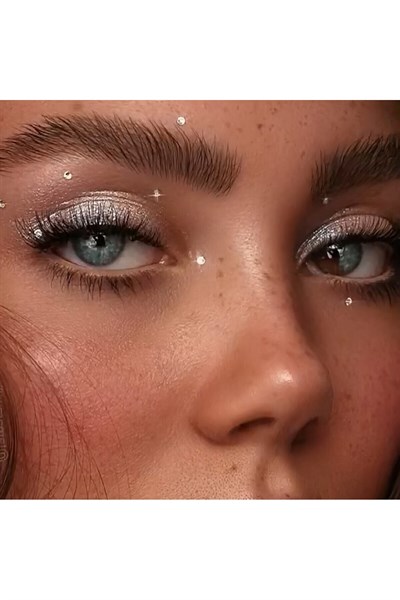 Vücut Ve Yüz Taşı Makeup Stickers Kendinden Yapışkanlı Kristal Tektaş Makyaj Taşı Tırnak Taşı
