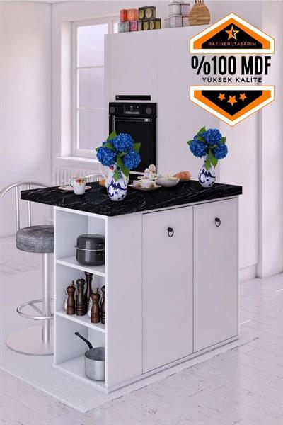 DF01112BD MDF Mutfak Adası Mutfak Dolabı Ada Mutfak