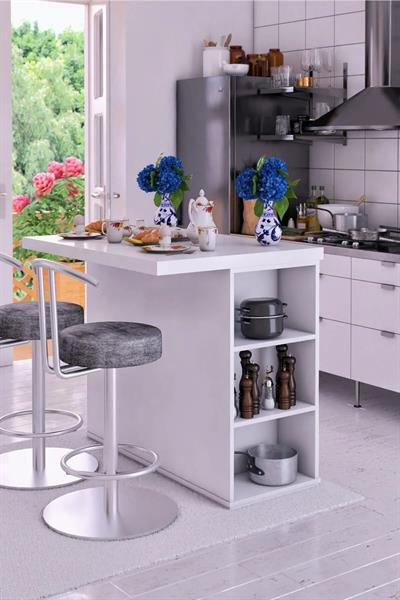 DF01112B MDF Mutfak Adası Mutfak Dolabı Ada Mutfak