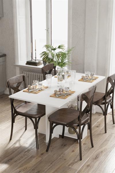 DF01102B Pratik Katlanır Masa Mutfak ve Yemek Masası