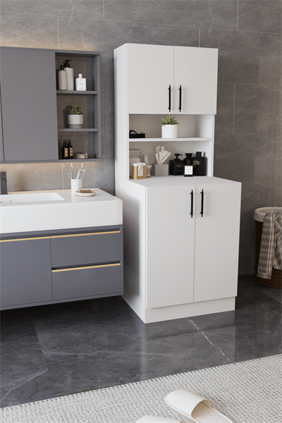DF03101B Çamaşır Makinesi Dolabı Banyo Dolabı
