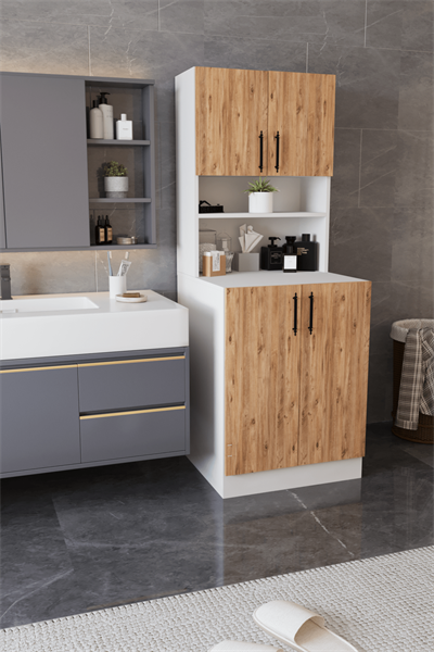 DF03101KAC Çamaşır Makinesi Dolabı Banyo Dolabı