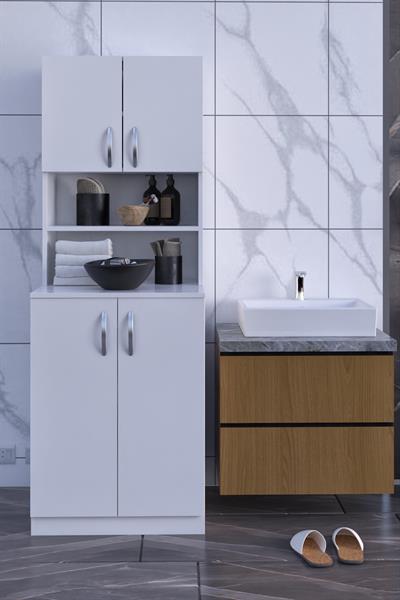 DF03101B Çamaşır Makinesi Dolabı Banyo Dolabı