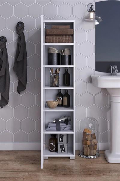 DF16105B Çok Amaçlı Banyo Dolabı Banyo Boy Dolap