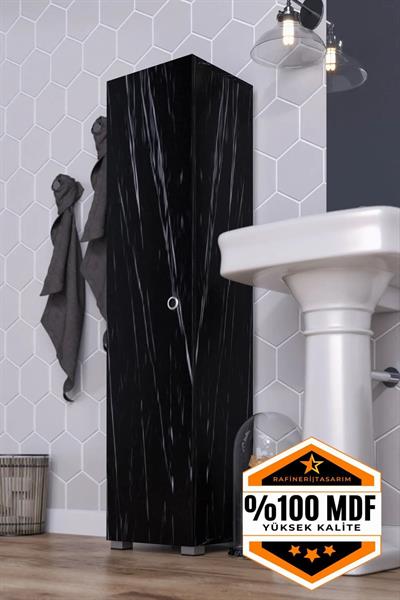 DF16105BD Çok Amaçlı Banyo Dolabı Banyo Boy Dolap