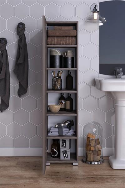 DF16105GD Çok Amaçlı Banyo Dolabı Banyo Boy Dolap