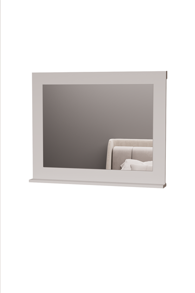 DF06102B Raflı Dekoratif Ayna Makyaj Masası Aynası