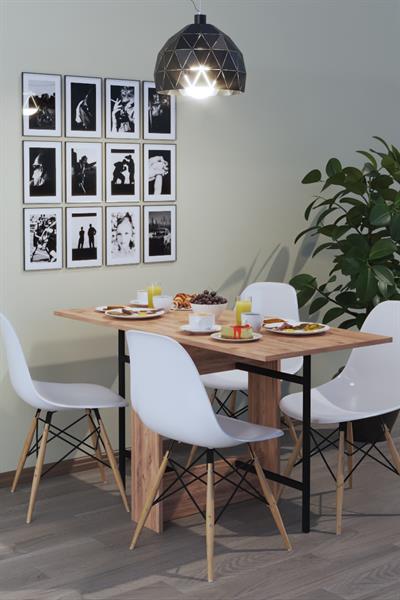 DF01101AC Pratik Katlanır Masa Mutfak ve Yemek Masası