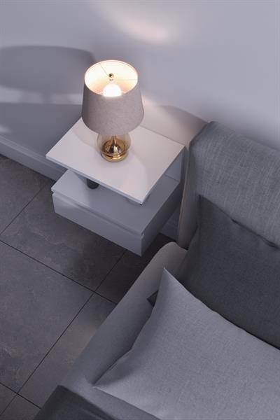 DF12101 Duvara Monte Yatak Odası Başucu Komodin