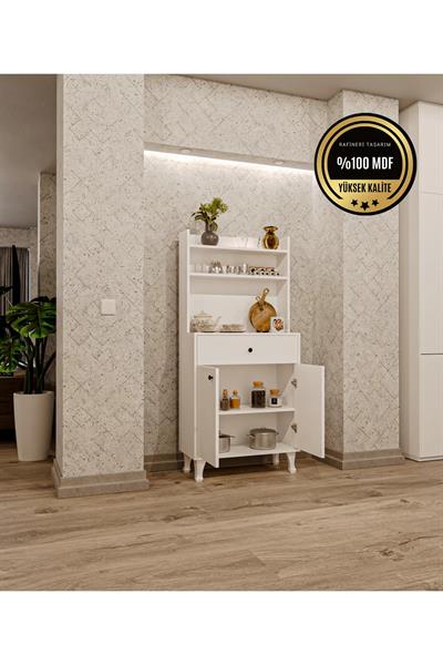 DF14102B Kahve Köşesi Çok Amaçlı Mutfak Dolabı