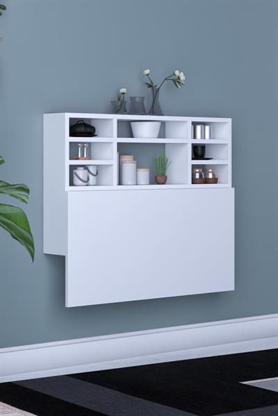 DF01104B Pratik Duvara Monte Katlanır Masa Mutfak ve Yemek Masası