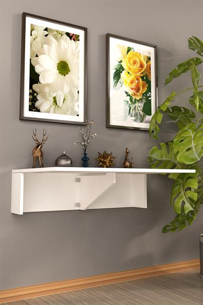 DF01105B Pratik Duvara Monte Katlanır Masa Mutfak ve Yemek Masası