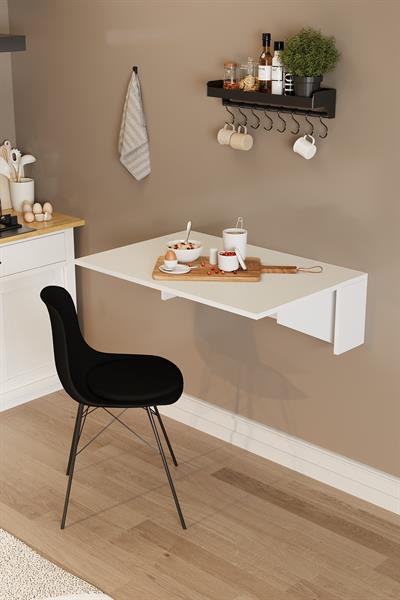 DF01105B Pratik Duvara Monte Katlanır Masa Mutfak ve Yemek Masası