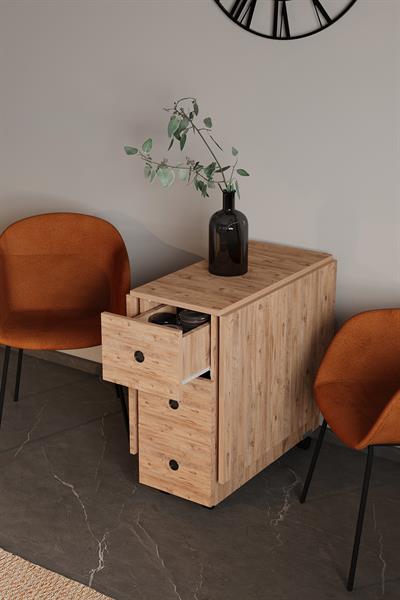 DF01107AC Pratik Katlanır Masa Mutfak ve Yemek Masası