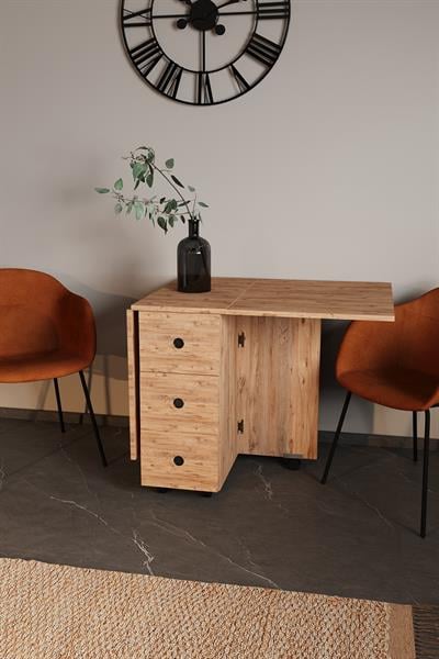 DF01107AC Pratik Katlanır Masa Mutfak ve Yemek Masası