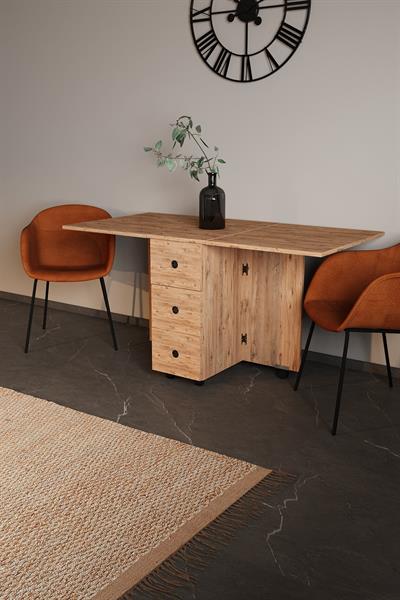 DF01107AC Pratik Katlanır Masa Mutfak ve Yemek Masası