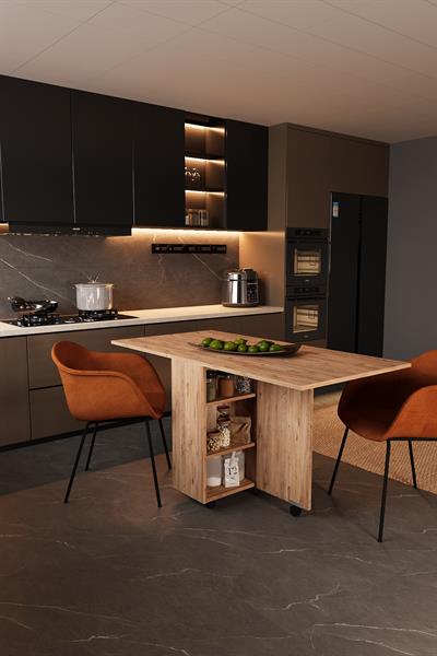 DF01107AC Pratik Katlanır Masa Mutfak ve Yemek Masası