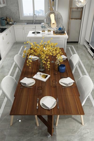 DF01111BR Pratik Katlanır Masa Mutfak ve Yemek Masası